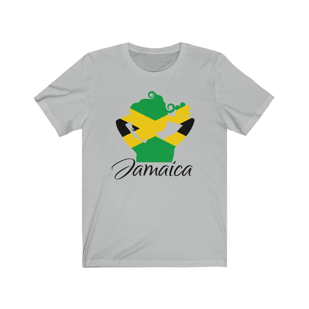 Jamaica Lady Flag Premium Tee 1 - Unisex
