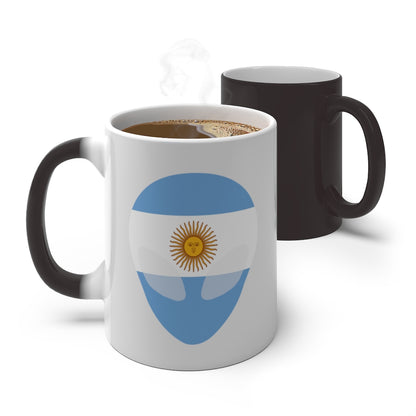 Argentina Alien Color Changing Mug