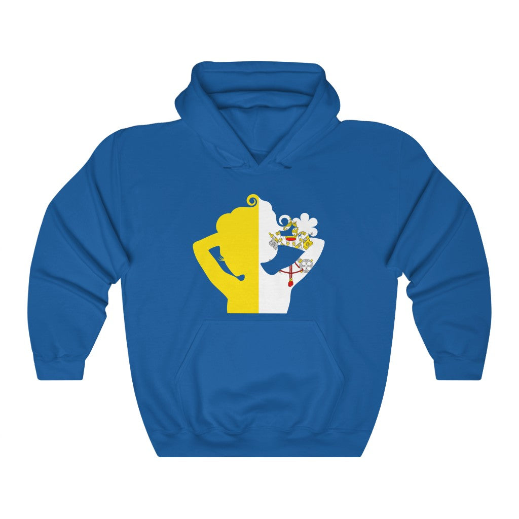 Holy See Lady Flag Hoodie Sweatshirt - Unisex