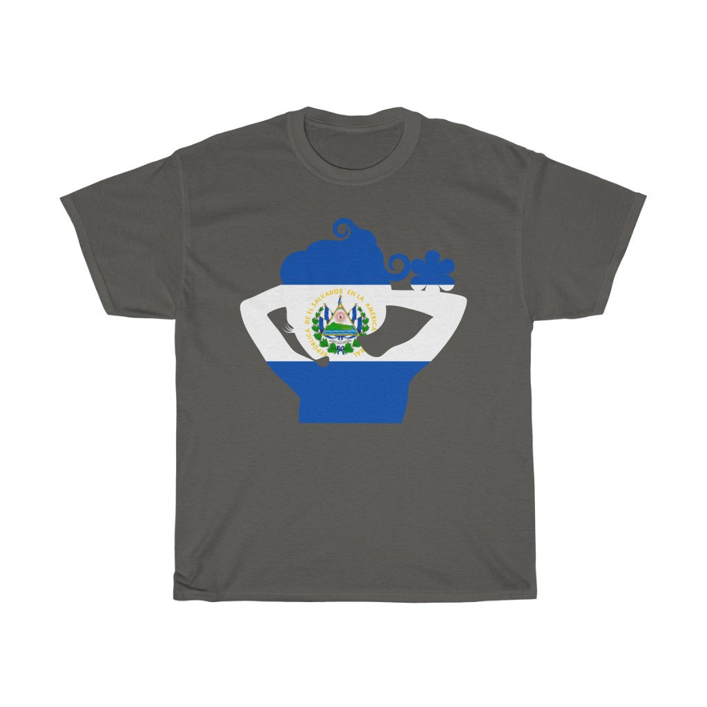 El Salvador Lady Flag Standard Tee - Unisex