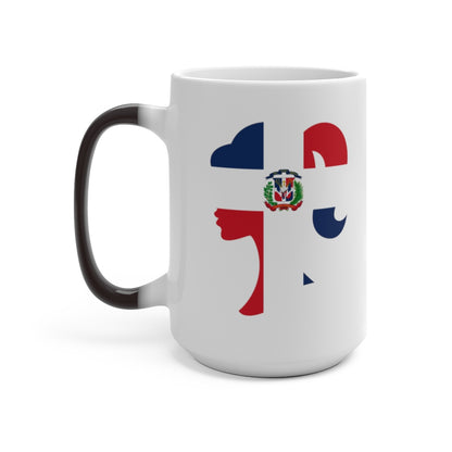 Dominican Republic Girl Color Changing Mug