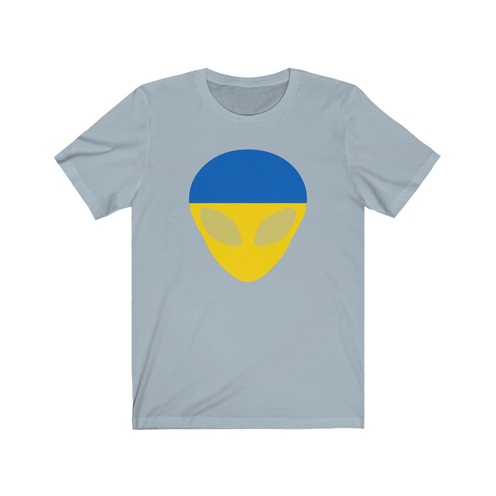 Ukraine Alien Flag Premium Tee - Unisex