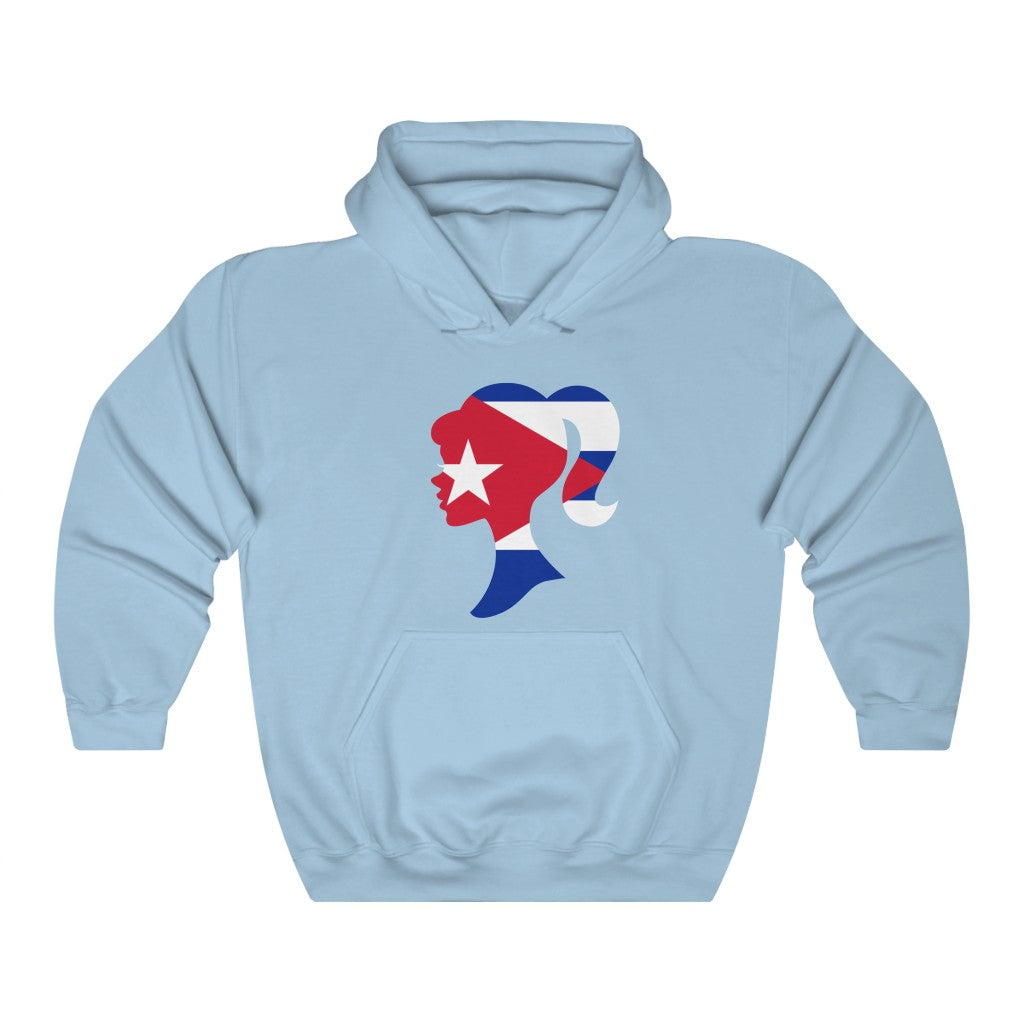 Cuba Girl Flag Hoodie Sweatshirt - Unisex