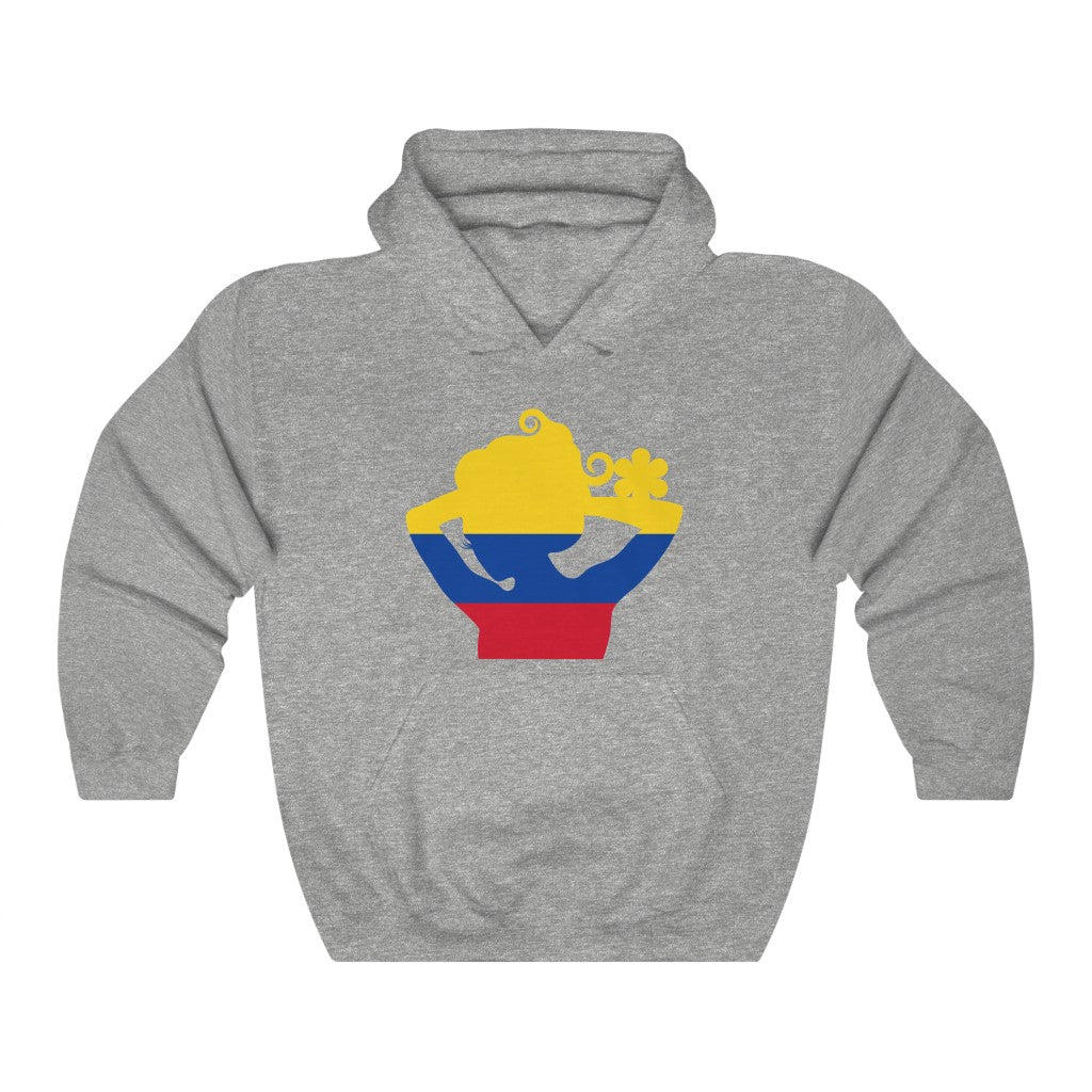 Colombia Lady Flag Hoodie Sweatshirt - Unisex