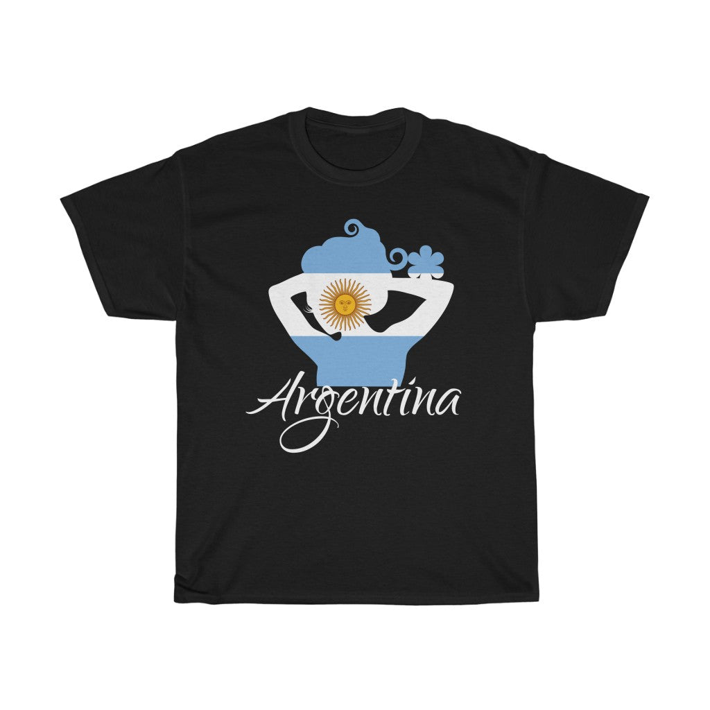 Argentina Lady Flag Standard Tee 2 - Unisex
