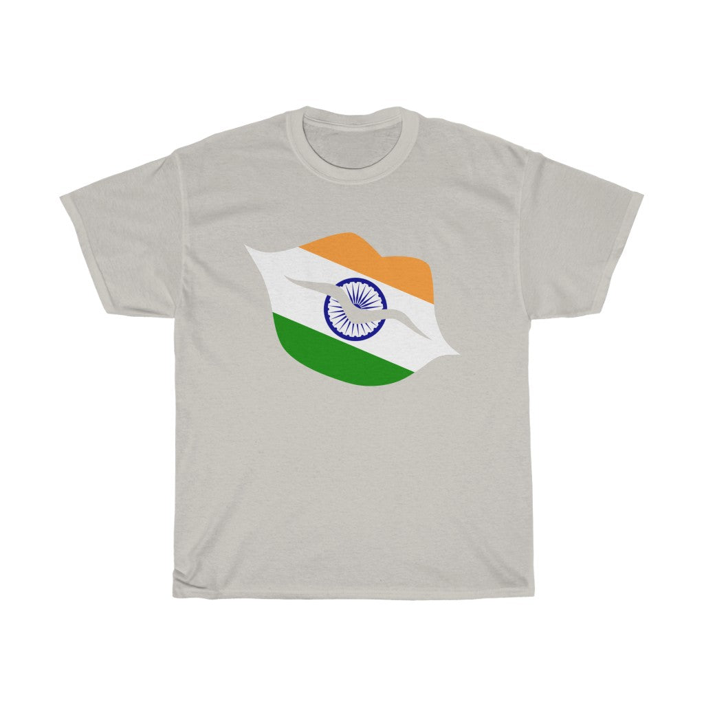 India Lips Flag Standard Tee - Unisex