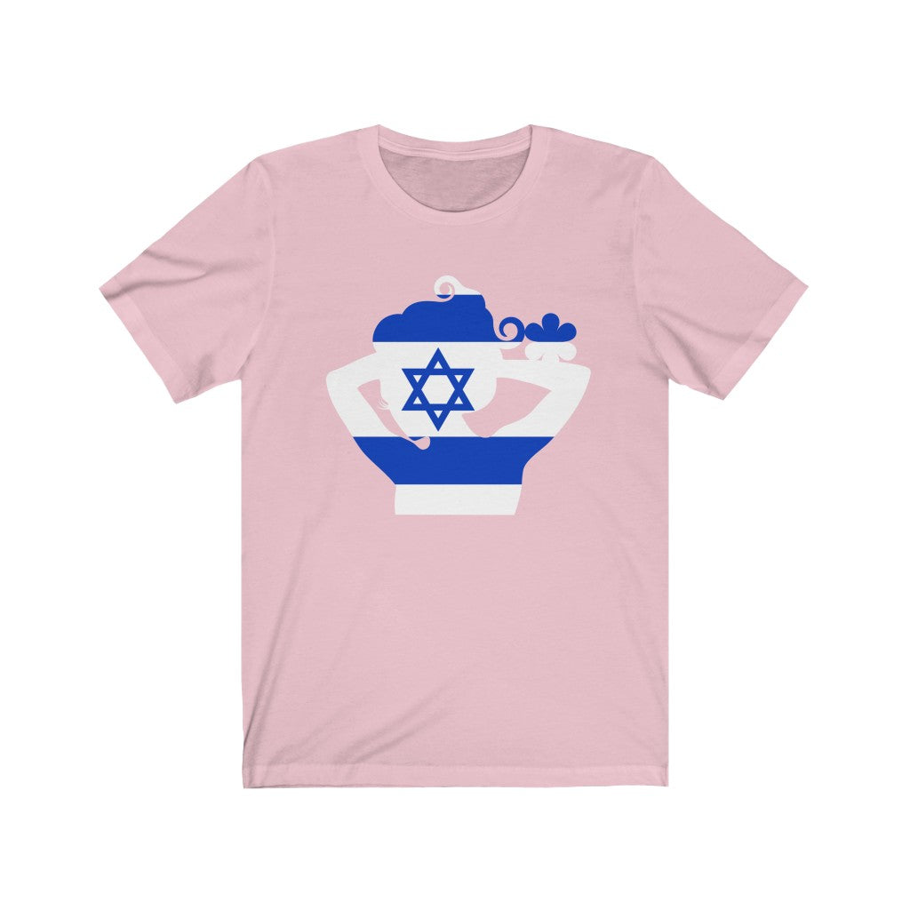 Israel Lady Flag Premium Tee - Unisex