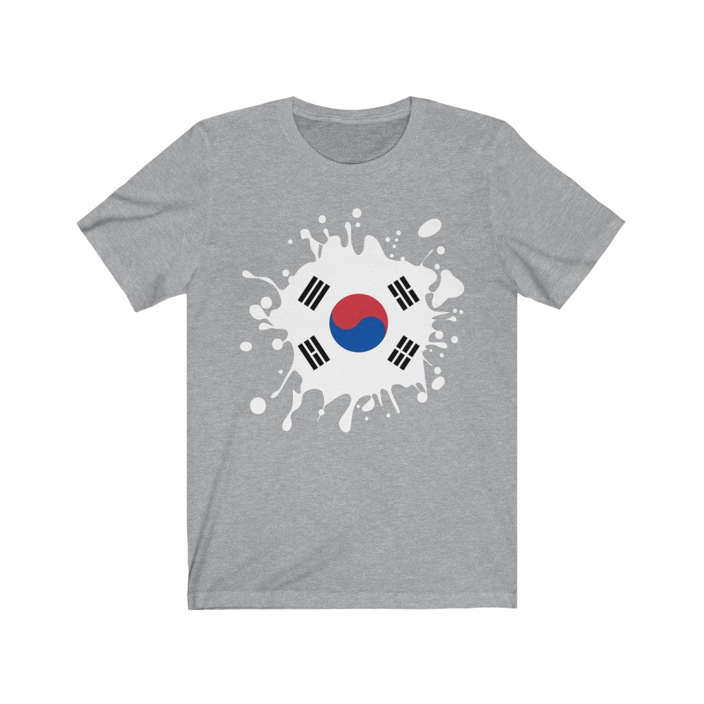 South Korea Splat Flag Premium Tee - Unisex