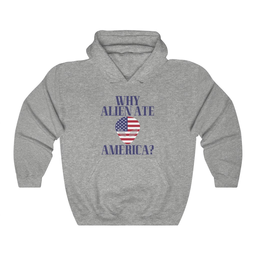 United States Alien Ate Flag Hoodie Sweatshirt 1 - Unisex