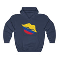 Colombia Lips Flag Hoodie Sweatshirt - Unisex