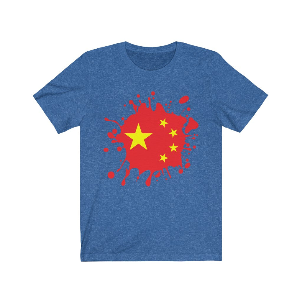 China Splat Flag Premium Tee - Unisex