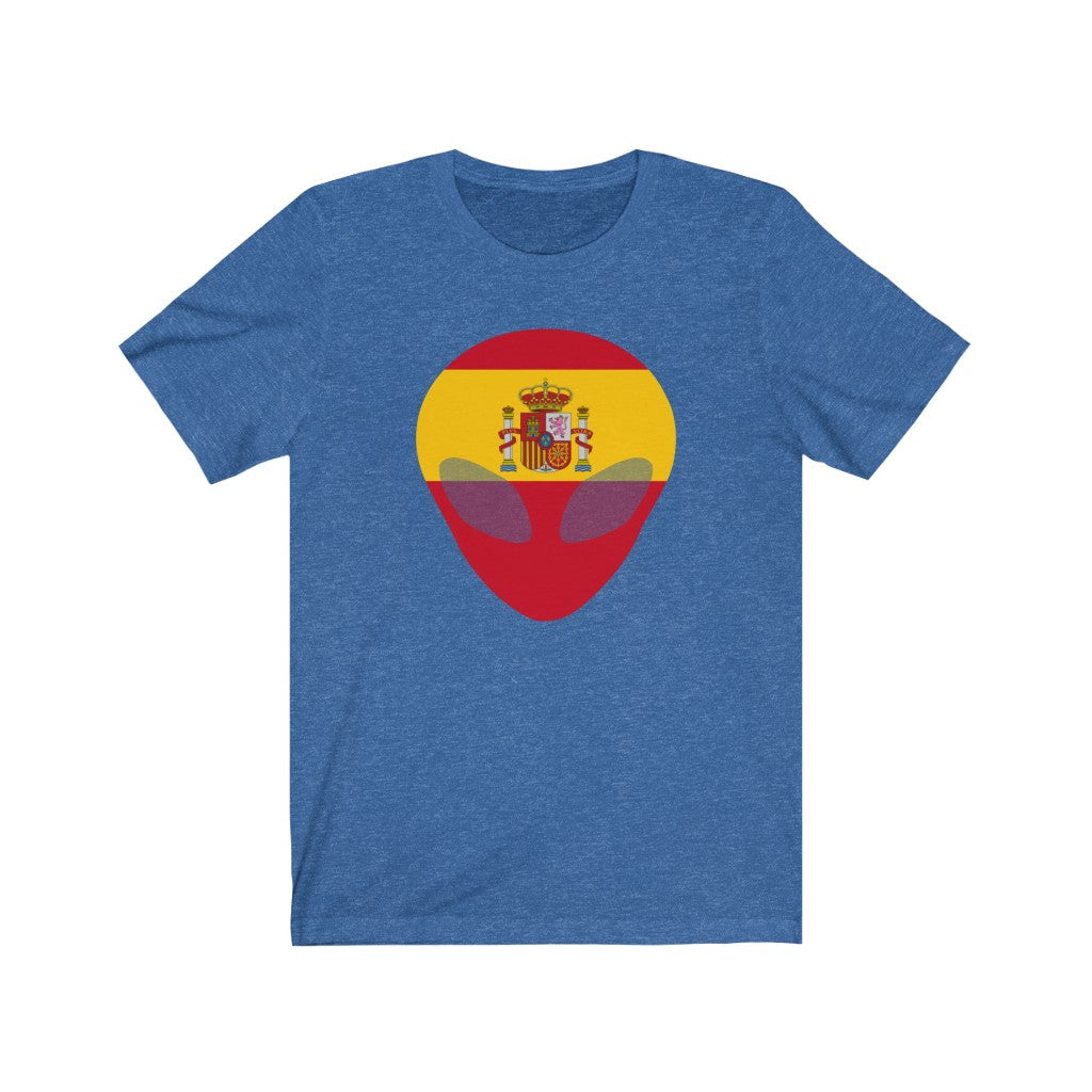 Spain Alien Flag Premium Tee - Unisex