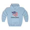 United States of America Lips Flag Hoodie Sweatshirt 1 - Unisex