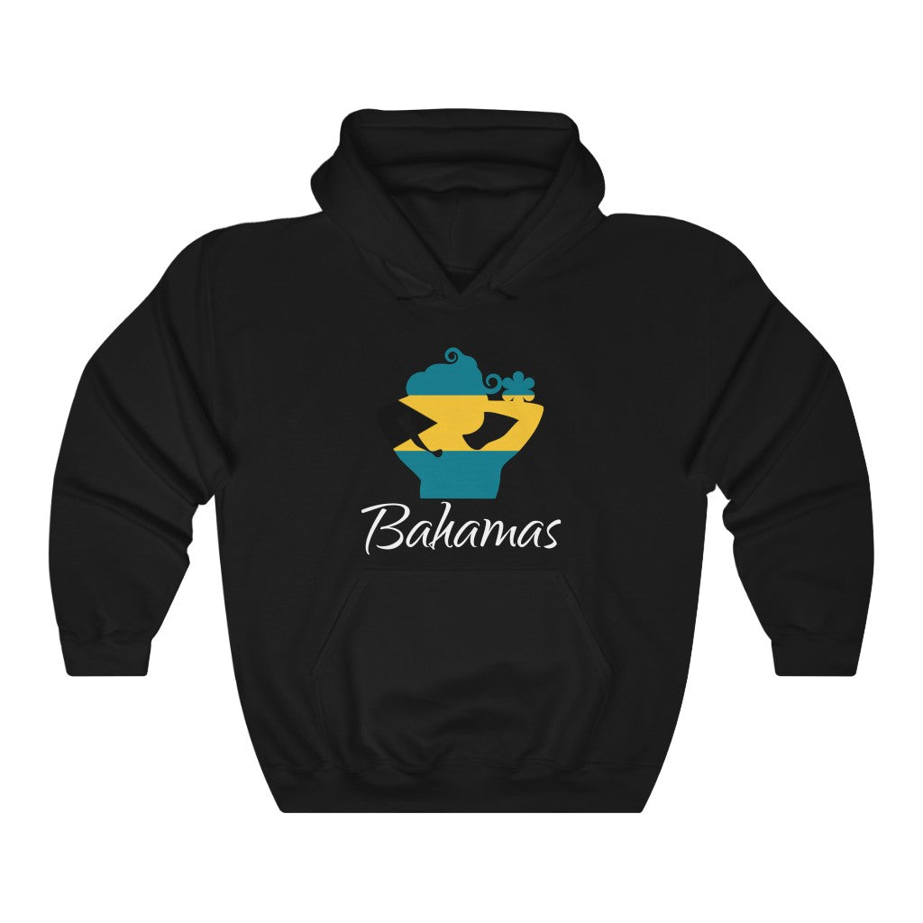 Bahamas Lady Flag Hoodie Sweatshirt 2 - Unisex