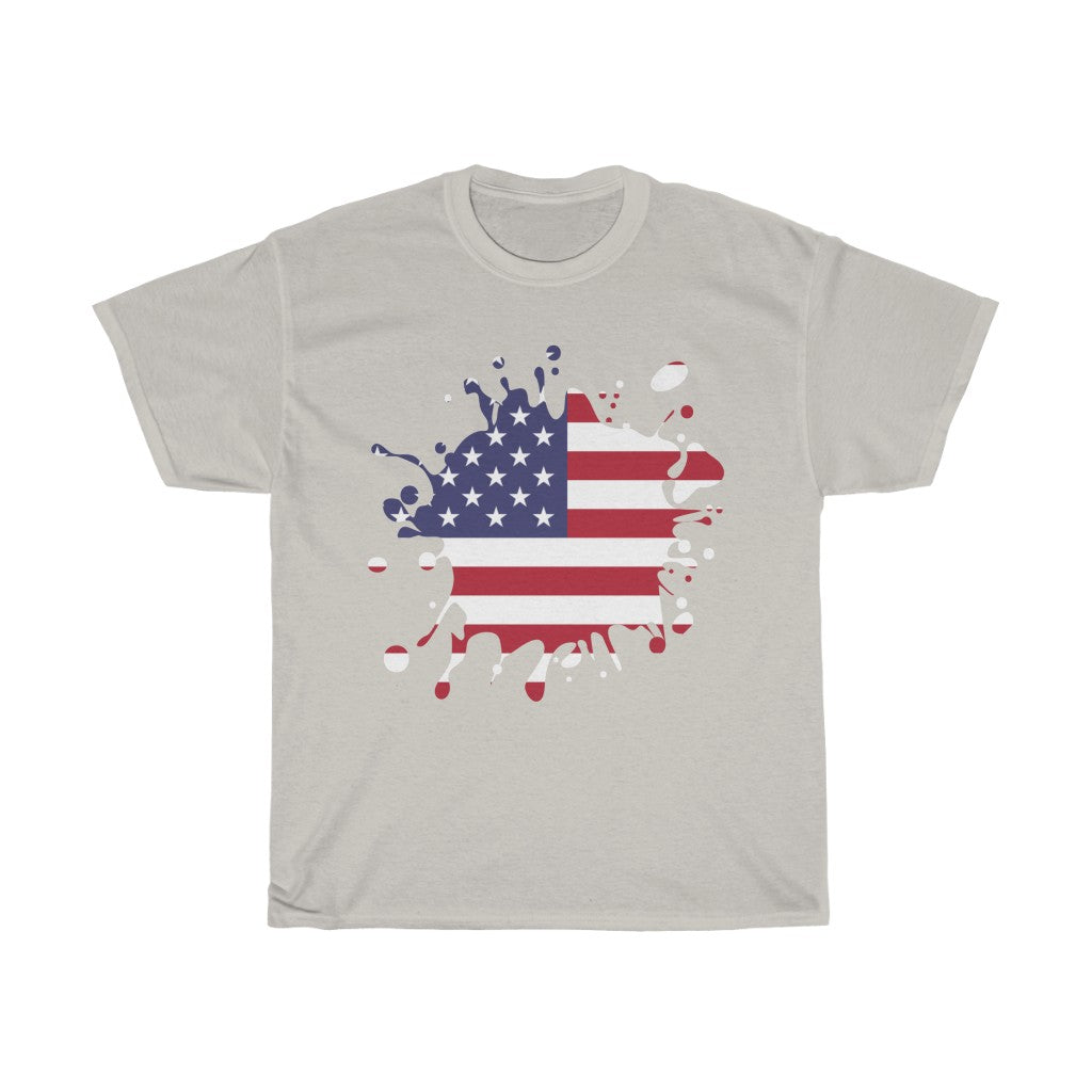 United States of America Splat Flag Standard Tee - Unisex
