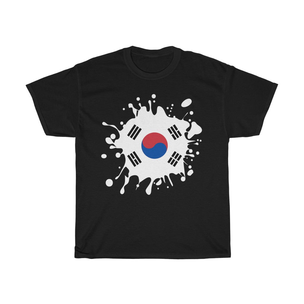 South Korea Splat Flag Standard Tee - Unisex