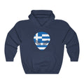 Greece Alien Flag Hoodie Sweatshirt - Unisex