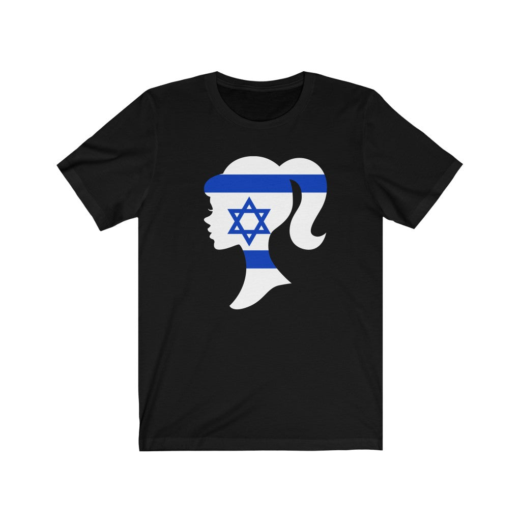 Israel Girl Flag Premium Tee - Unisex