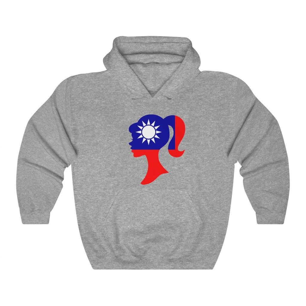Republic of China – Taiwan Girl Flag Hoodie Sweatshirt - Unisex