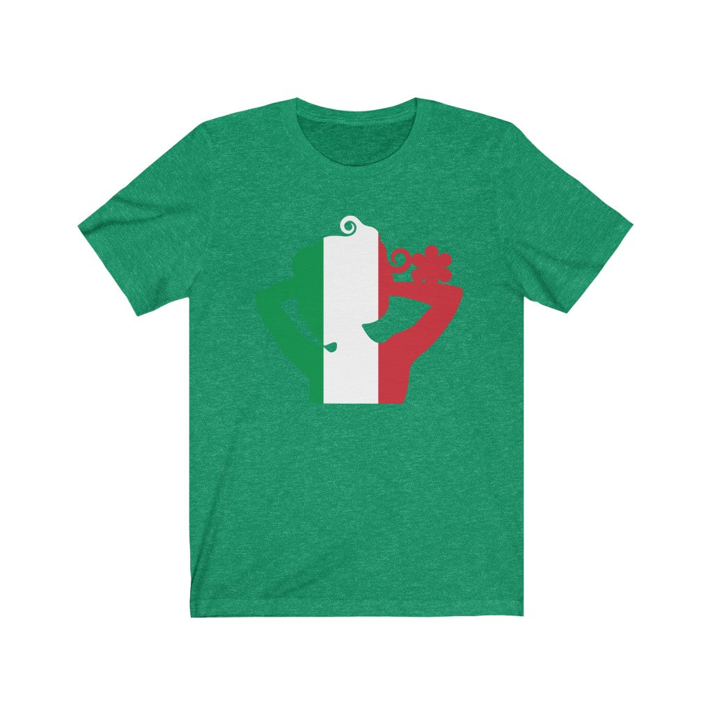 Italy Lady Flag Premium Tee - Unisex