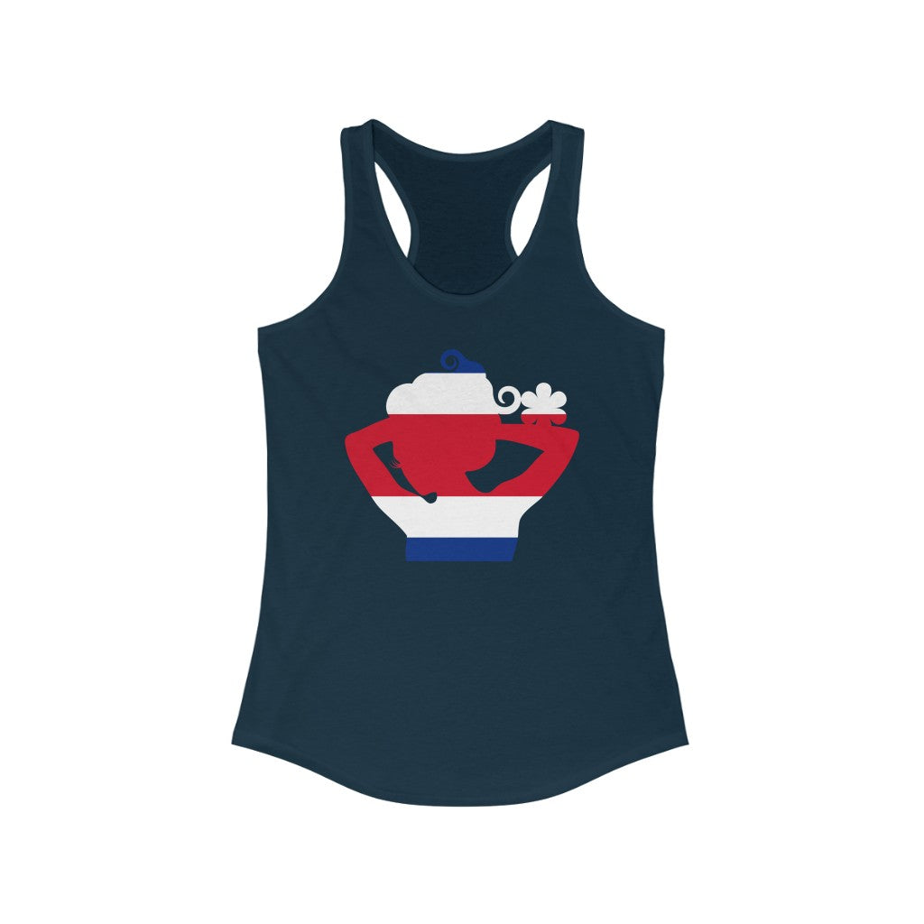 Costa Rica Lady Flag Tank – Women
