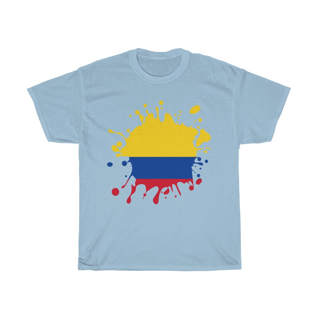 Colombia Splat Flag Standard Tee - Unisex