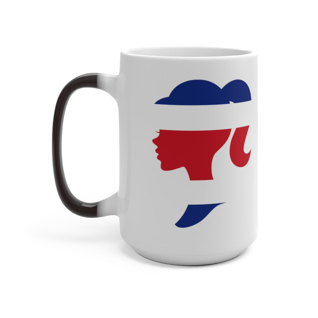 Costa Rica Girl Color Changing Mug