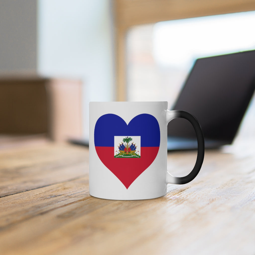 Haiti Heart Color Changing Mug