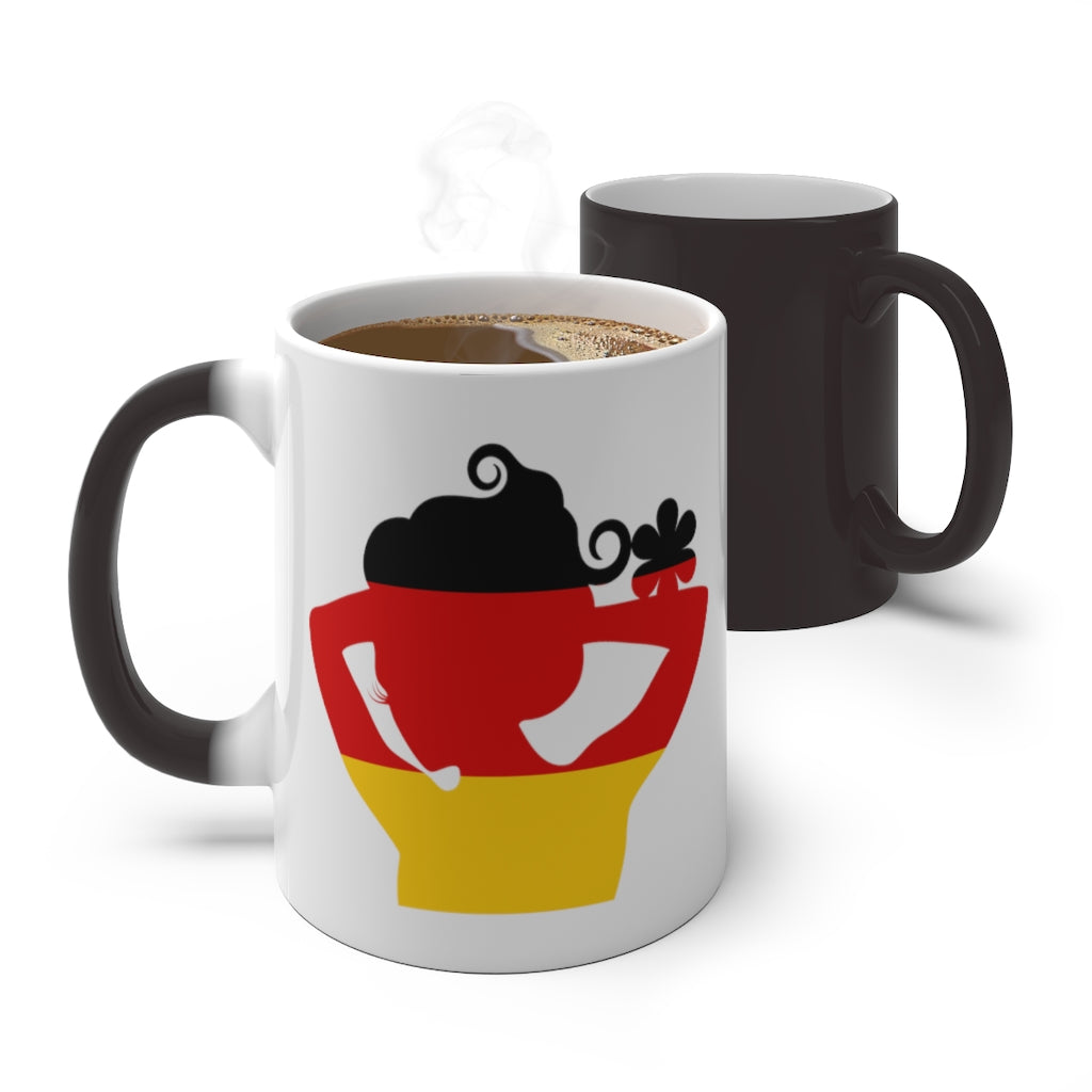 Germany Lady Color Changing Mug