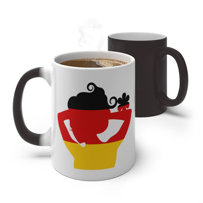 Germany Lady Color Changing Mug