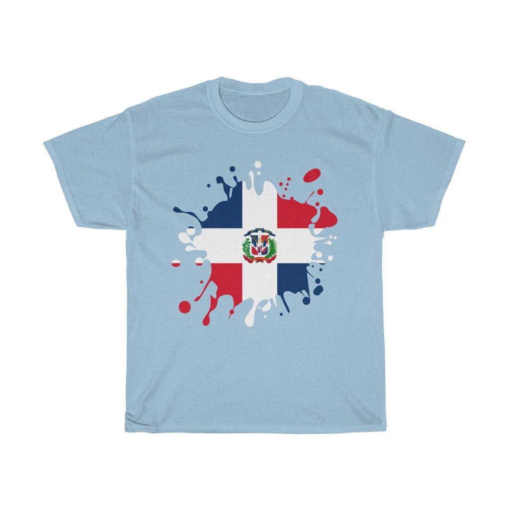 Dominican Republic Splat Flag Standard Tee - Unisex