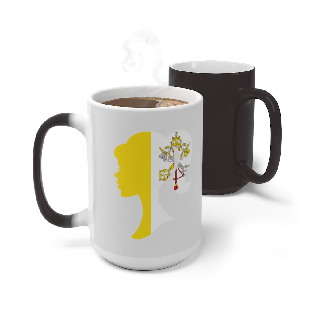 Holy See Girl Color Changing Mug
