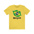 Brazil (Beijos) Lips Flag Premium Tee 1 - Unisex