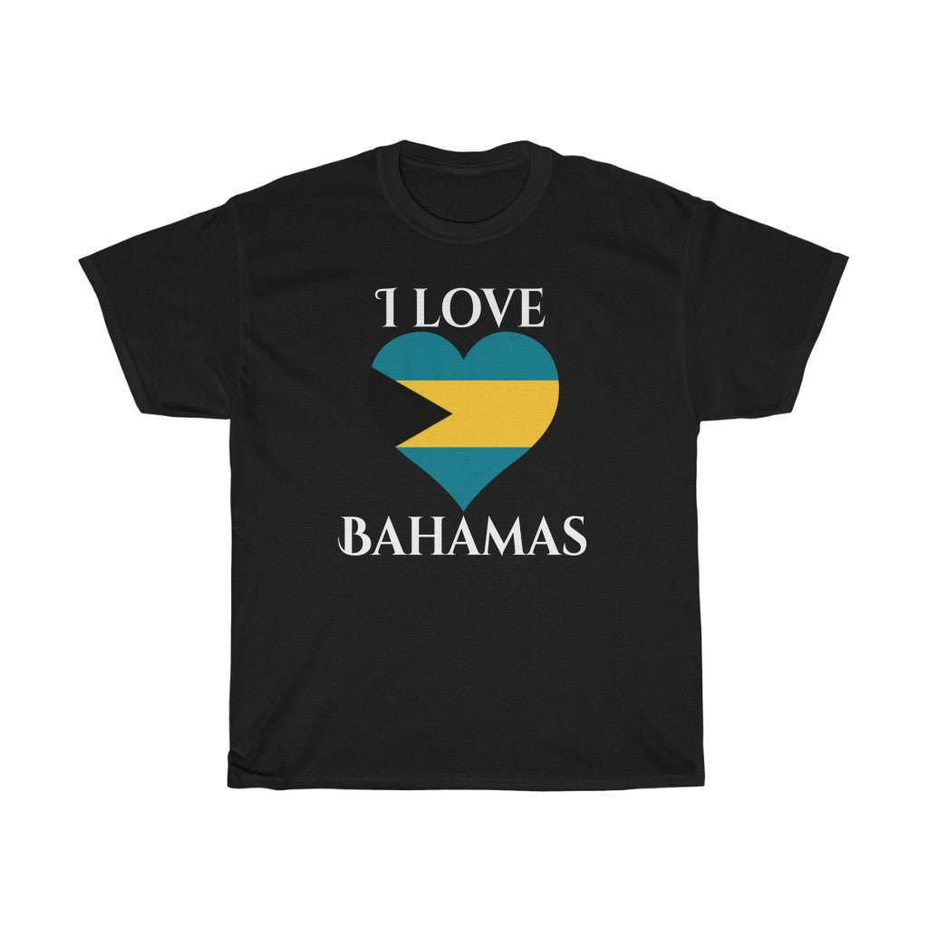 Bahamas Heart Flag Standard Tee 2 - Unisex