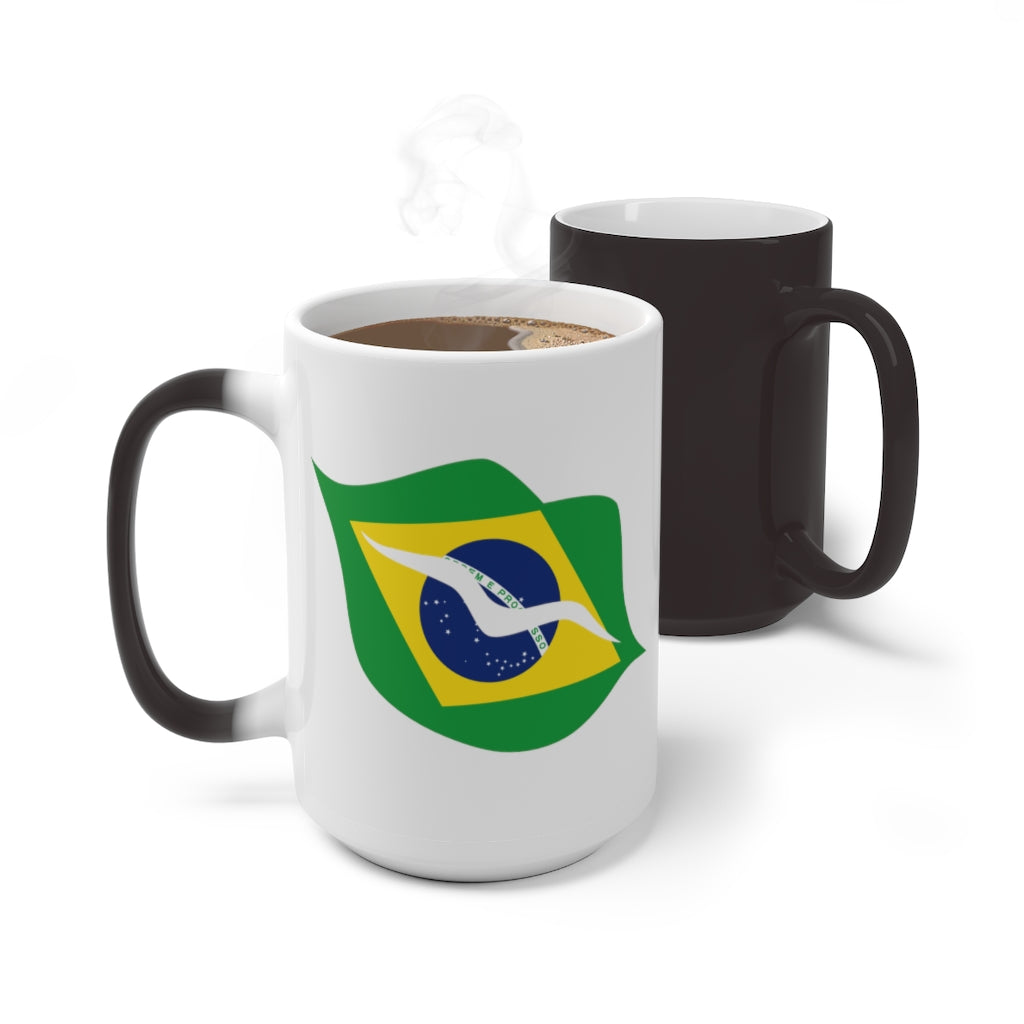 Brazil Lips Color Changing Mug