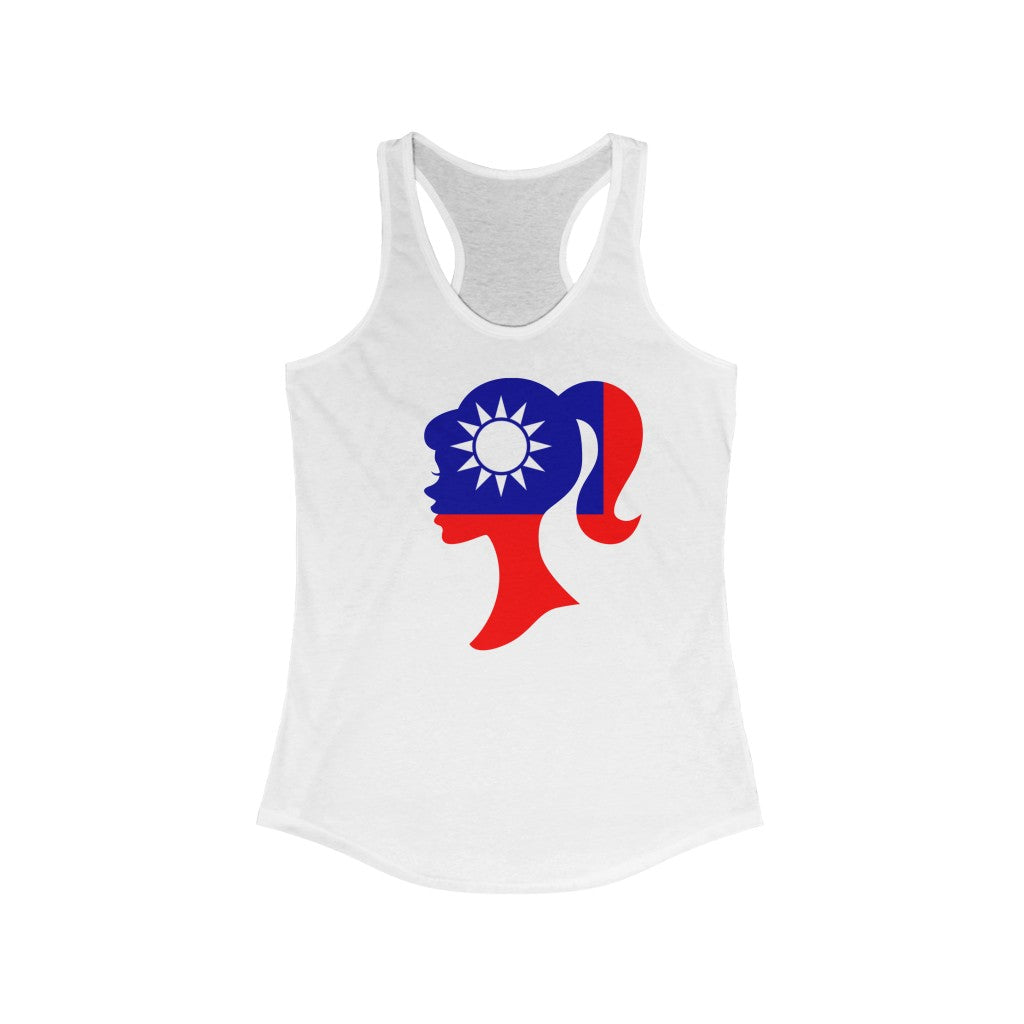 Republic of China - Taiwan Girl Flag Tank - Women