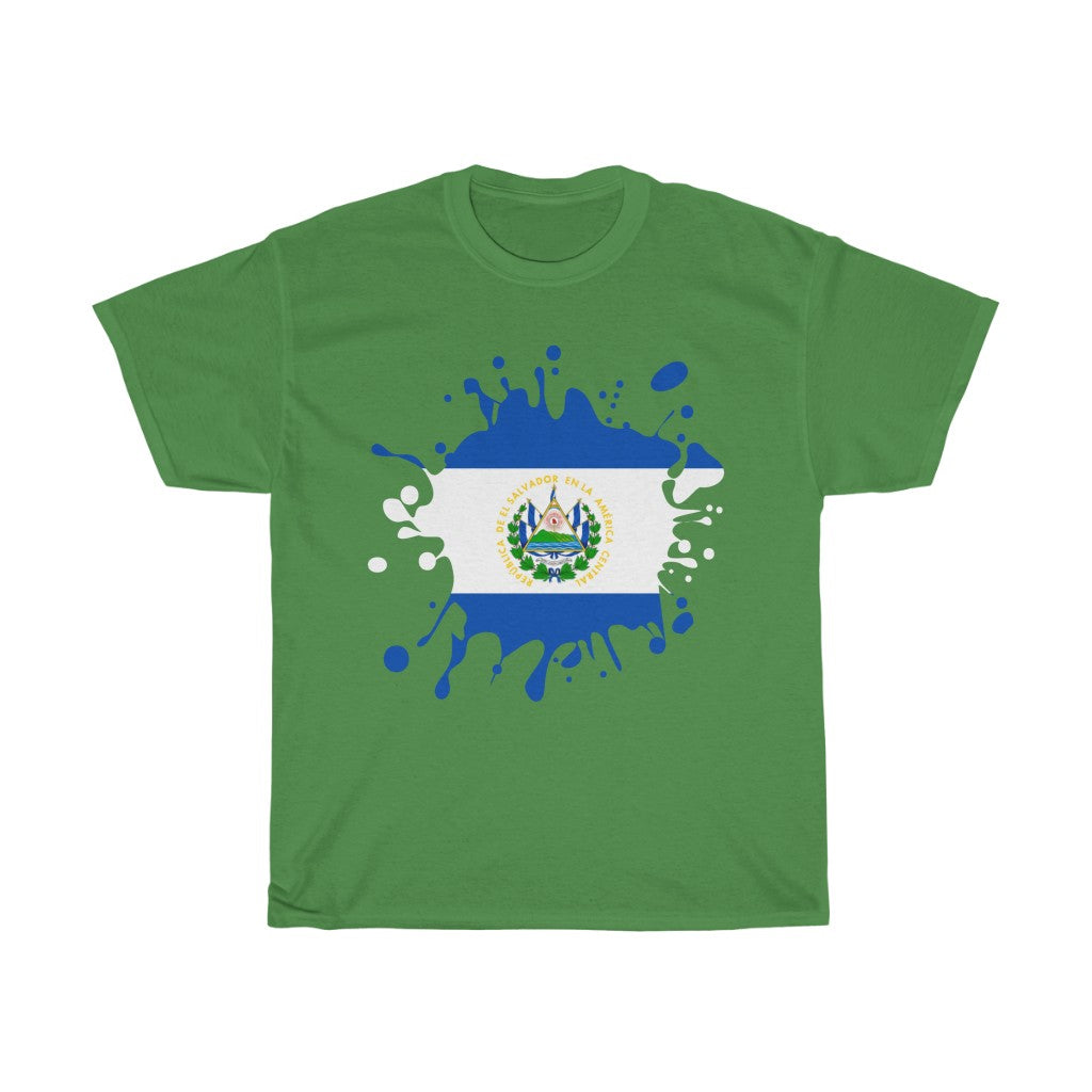 El Salvador Splat Flag Standard Tee - Unisex