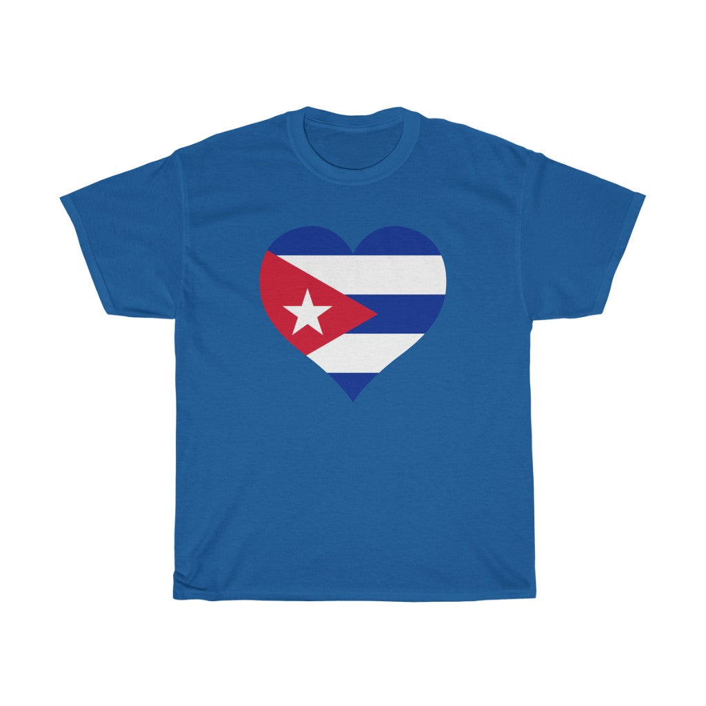 Cuba Heart Flag Standard Tee - Unisex