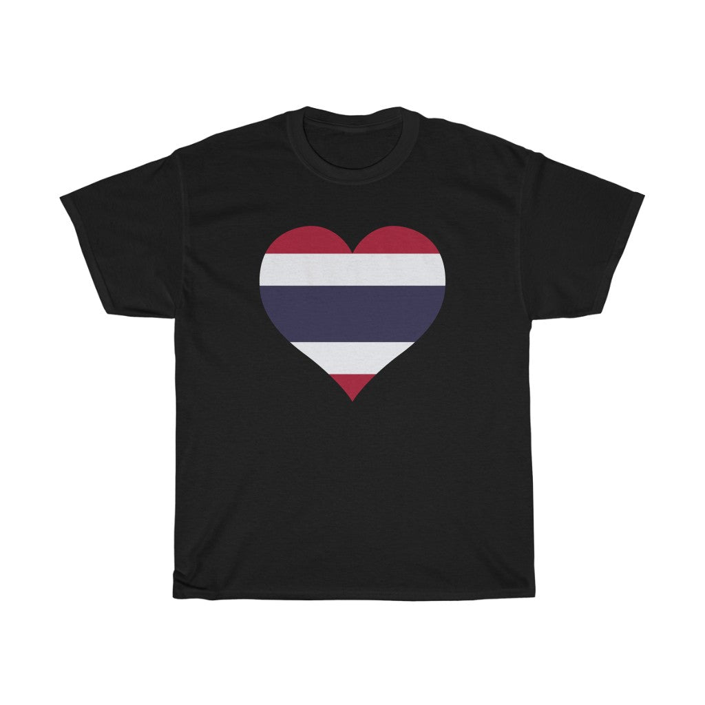Thailand Heart Flag Standard Tee - Unisex