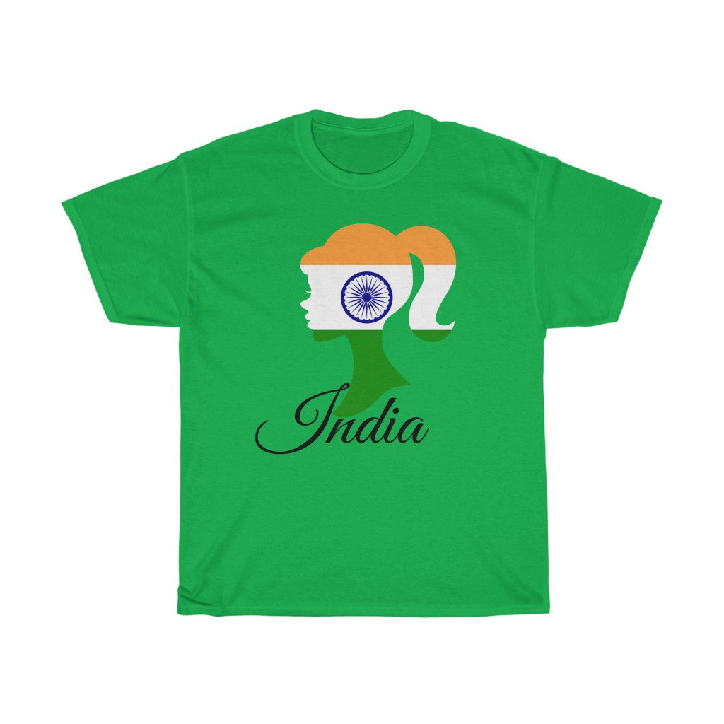 India Girl Flag Standard Tee 1 - Unisex