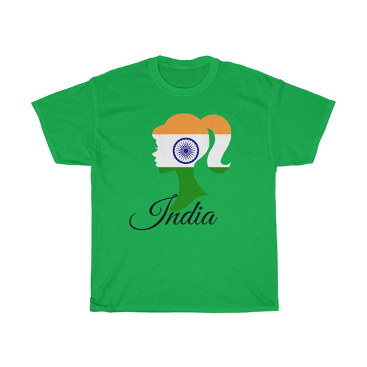 India Girl Flag Standard Tee 1 - Unisex