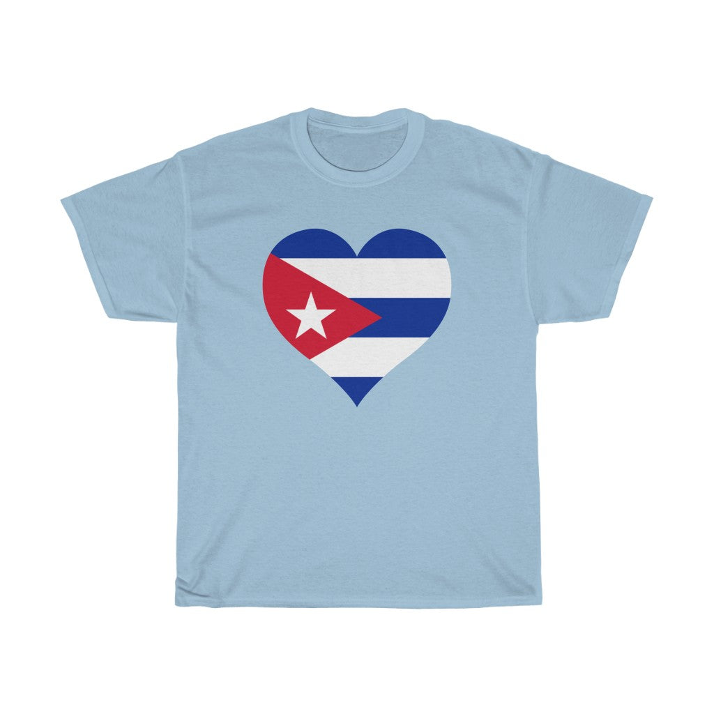 Cuba Heart Flag Standard Tee - Unisex