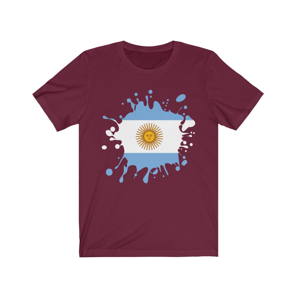 Argentina Splat Flag Premium Tee - Unisex
