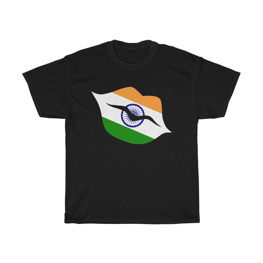 India Lips Flag Standard Tee - Unisex