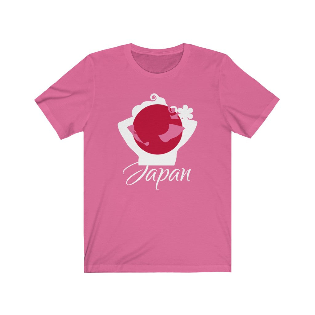 Japan Lady Flag Premium Tee 2 - Unisex