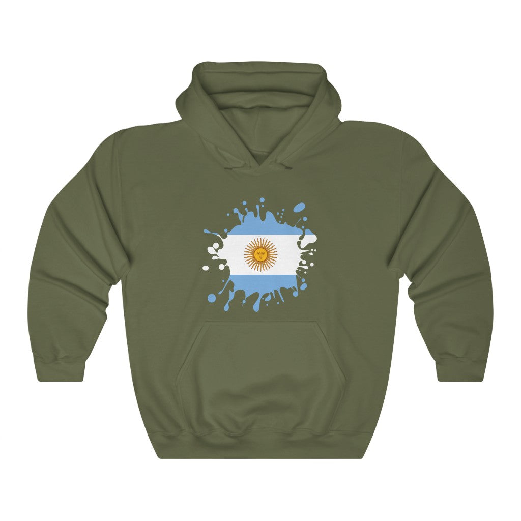 Copy of Argentina Splat Flag Hoodie Sweatshirt - Unisex