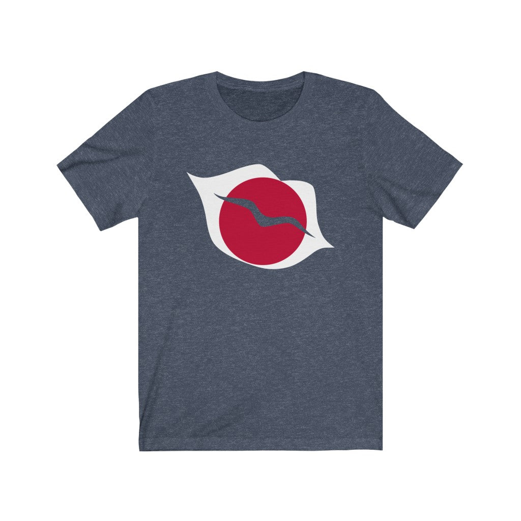 Japan Lips Flag Premium Tee - Unisex