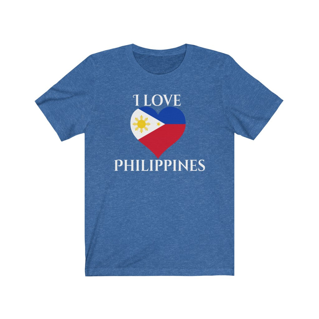 Philippines Heart Flag Premium Tee 2 - Unisex