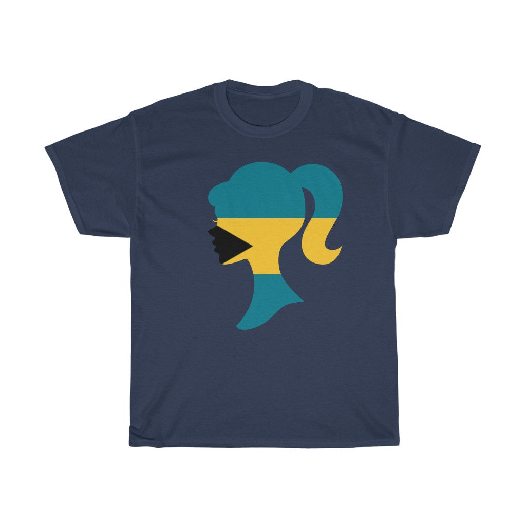Bahamas Girl Flag Standard Tee - Unisex