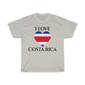 Costa Rica Heart Flag Standard Tee 1 - Unisex